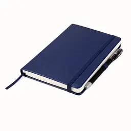 Книга записна Axent Partner Lux A5- в клітинку 96 аркушів синя (8202-02-A) - мініатюра 8