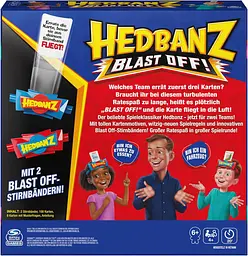 Настільна гра Хто Я? Spin Master Hedbanz Blast Off німецька версія для 4+ гравців від 6 років (SKU-204) - мініатюра 9