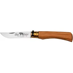 Ніж Old Bear Classic XL, 420 steel, Оливковий wood