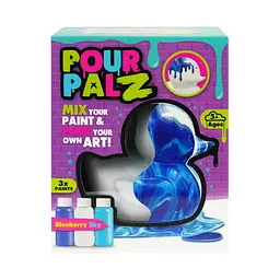 Pour Palz Набір для творчості Флюїд Арт - Каченя "Чорничне небо" ToyMonster Art.GS-G26261A