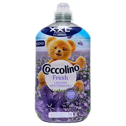 Концентрований пом'якшувач для білизни Середземноморська Лаванда Coccolino Fresh Lavanda Mediterranea 76 ц, 1.750 л