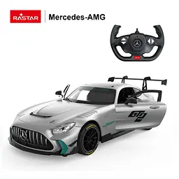 Машинка Mercedes-AMG GT2 сірий RASTAR модель 1:14 Автомобіль на дистанційному керуванні + пульт 2,4 ГГц - мініатюра 2