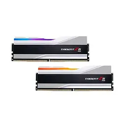 Модуль пам'яті для комп'ютера DDR5 32GB (2x16GB) 6000 MHz Trident Z5 RGB Silver G.Skill (F5-6000J3636F16GX2-TZ5RS) - мініатюра 2