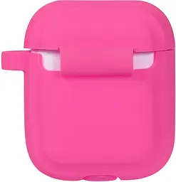 Кейс TOTO Plain Cover With Stripe Style Case AirPods Rose Red - мініатюра 3