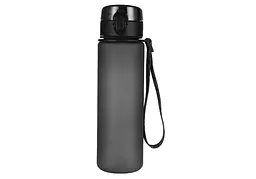 Пляшка для води EasyFit AquaFlow 600 мл чорна (EF-7003-BK) - мініатюра 1