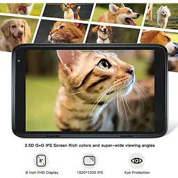 Планшет Hyjoy 8 2/32Gb Wi-Fi (HB801) Black - мініатюра 3