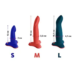 Фалоімітатор Fun Factory Limba Flex S 12 см синій - мініатюра 7