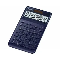 Калькулятор Casio JW-200SC-NY-W-EP, темно-синій (CALC-CAS-JW-200SC-NY) - мініатюра 2