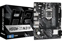 Материнська плата AsRock H510M-H2/M.2 SE (H510M-H2/M.2 SE) (Socket 1200, Intel H510, Micro-ATX) - мініатюра 5