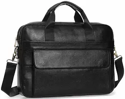 Сумка-портфель чоловіча шкіряна для документів Tiding Bag A25-1131A