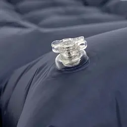Килимок самонадувний Springos 193 x 66 x 3.5 см з подушкою PM054 Navy Blue - мініатюра 3