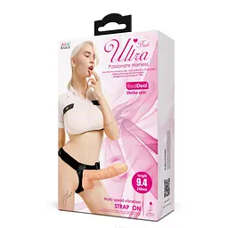 Страпон з вібро BAILE ULTRA PASSIONATE HARNESS Baile BW-022084ZR 100481 - мініатюра 3