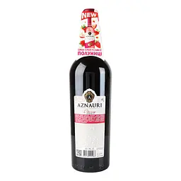 Вино Aznauri Cherry червоне солодке 0.75 л - мініатюра 4