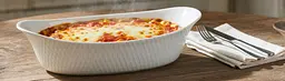 Форма для запікання Luminarc Smart Cuisine Wavy овальна біла 29х17 см (V1464) - мініатюра 2