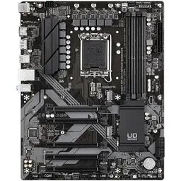 Материнська плата Gigabyte LGA1700, B760 DS3H DDR4, B760, 4xDDR4, Int.Video(CPU), 4xSATA3, 2xM.2, 1xPCI-E 16x 4.0, 4xPCI-E 16x 3.0, 5xUSB3.2/8xUSB2.0, HDMI/DP, ATX