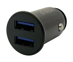 Автомобільний зарядний пристрій XON UniLink 2 x 5V/3.1A Black (5060948063388)