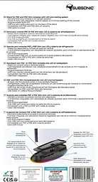 Підставка Subsonic PS5 для PS5 і PS5 Slim 2-швидкісний вентилятор світлодіодна база PS5 RGB - мініатюра 5