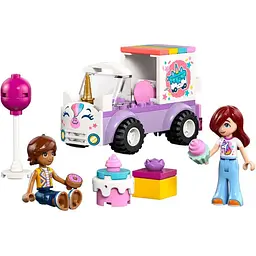 Конструктор LEGO Friends Автомобіль для доставки тортів з єдинорогами 67 деталей (42675) - мініатюра 3