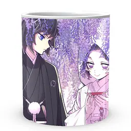 Кухоль GeekLand Kimetsu no Yaiba Клинок, який знищує демонів KY 002.30 330 мл білий - мініатюра 2