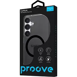 Чохол Proove Cuprum Case with Magnetic Ring для Samsung Galaxy S26 Black (PCCCSGS02614) [163096] - мініатюра 2