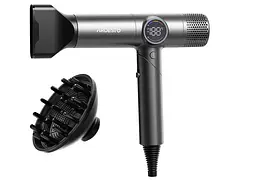 Фен Ardesto HD-Y1000ST, сріблястий, 1600W, 2 швидкості, 4 температурні режими