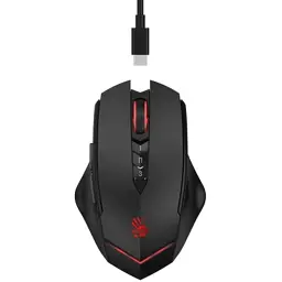 Мишка A4Tech Bloody R80 Plus Wireless/USB Black Skull (4711421003018) - мініатюра 2