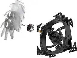 Вентилятор MONTECH 120MM METAL PRO 12 ARGB PWM BLACK (METAL PRO 12 ARGB PWM BLK) - мініатюра 2
