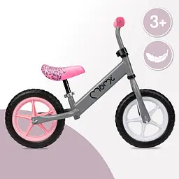 Біговел MoMi Fleet Grey / Pink - мініатюра 7