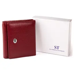 Жіночий шкіряний гаманець ST Leather 10х9х1,3 см acs0015755 - мініатюра 6