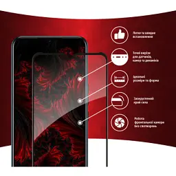Скло захисне Intaleo Full Glue Tecno Spark 8T (1283126542275) - мініатюра 2