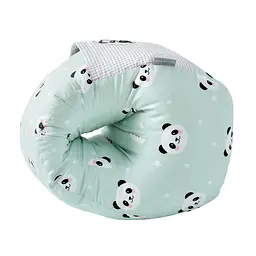 Подушка для годування Papaella Mini Панда, 28х30 см, м'ята (8-31999) - мініатюра 5