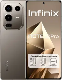 Смартфон Infinix Note 50 Pro (X6855) 12/256GB Titanium Grey (UA UCRF) NFC