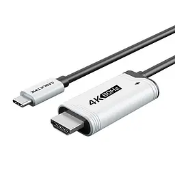 Кабель CableTime USB Type-C (M) - HDMI (M) PD100W, 4K/60Hz, 2 м (CC17L)