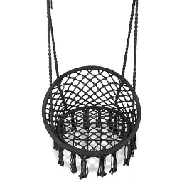 Садова гойдалка-гамак MultiGarden Black - мініатюра 7