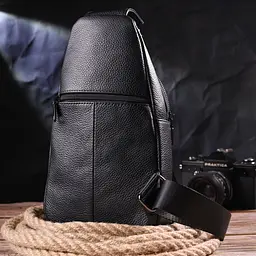 Чоловіча шкіряна сумка Vintage 17х30х8 см sum0022417 - мініатюра 8