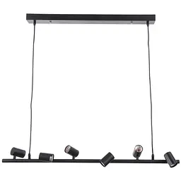 Люстра Brille лофт підвісна E27 60W BK (BL-297S/6) - мініатюра 3