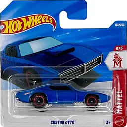 Базова машинка Hot Wheels Mattel Custom Otto синя (5785) JJK03-N521