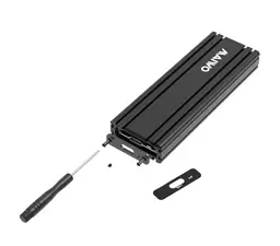 Кишеня зовнішня Maiwo, Black, M.2, Type-C 3.1 Gen2, 1xM.2 NVMe, формат 2230/2242/2260/2280, алюмінієвий корпус (K1686P) - мініатюра 6