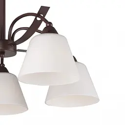 Люстра стельова Brille класична E14 60W BR (BR-374C/5) - мініатюра 3