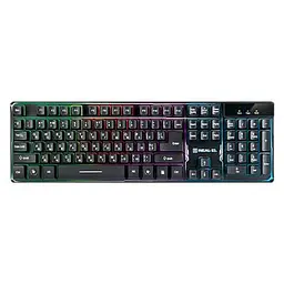 Клавіатура REAL-EL 8700 Gaming Backlit Black (EL123100015)
