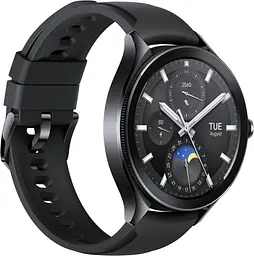 Смарт-годинник XiaomiWatch 2 Pro 4G LTE Black Case with Black Fluororubber Strap BHR7208GL Black - мініатюра 2