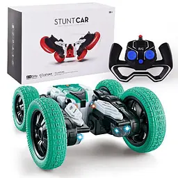 Машинка на радіокеруванні SHT DW02A Trick and Flip RC Car 2.4G Green - мініатюра 5