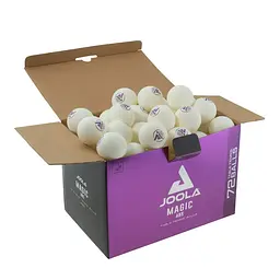 М'ячі для настільного тенісу Joola Magic ABS 40+ White 72 шт. (44216) - мініатюра 3