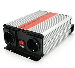Інвертор напруги 12/220V Ritar RSX1000 1000Вт з апроксимованою синусоїдою - мініатюра 2
