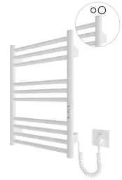 Електрична рушникосушарка HF Greenwich 570x430 white matte 6.1.0300.06.WM, Білий матовий, універсальне (коннектор), Електронний