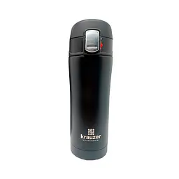 Термокружка Krauzer 86-500-MB 500 мл черная матовая