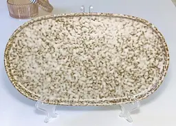 Тарілка овальна 29x16,5x2,5 см "Нормандія"