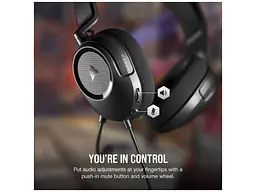 Гарнітура Corsair HS35 SURROUND v2 Black (CA-9011386) - мініатюра 6