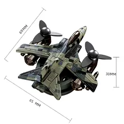 Ароматизатор автомобільний Літак-Винищувач на сонячну батарею (Ocean XY-5) - мініатюра 3