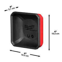 Піддон магнітний Packout, пластик, 100х100мм Milwaukee hoz0012924 - мініатюра 6